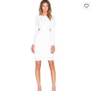 Gorgeous cut out long sleeve dress